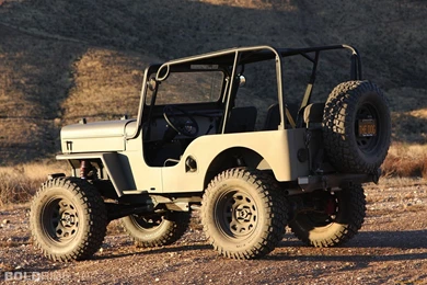 ICON CJ3B Willys Jeep 4x4 Offroad Wallpapers
