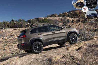 2014 Jeep Cherokee Trailhawk   Off Road   Side