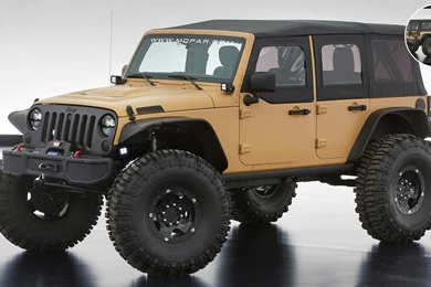 2013 Jeep Wrangler Sand Trooper II From Mopar   Front