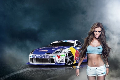Girls And Cars Hd Wallpapers