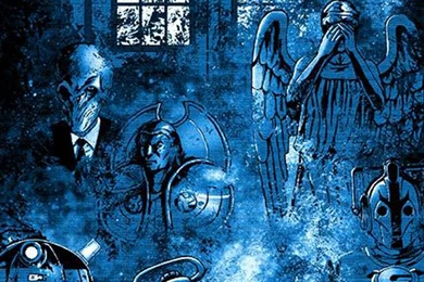 Doctor Who Collage iPhone 5 Wallpapers