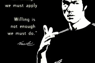 Free Bruce Lee Quote Desktop Wallpapers 2560960