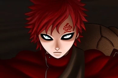 Download Wallpapers 540x960 Naruto, Gaara, Girl, Magic, Look ...