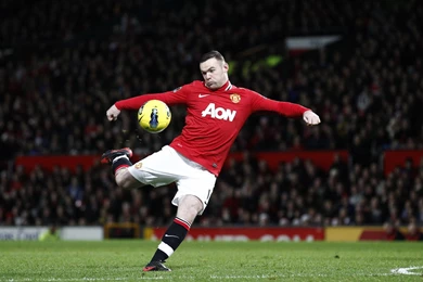 Wayne Rooney Shoot Ball Hd Wallpapers