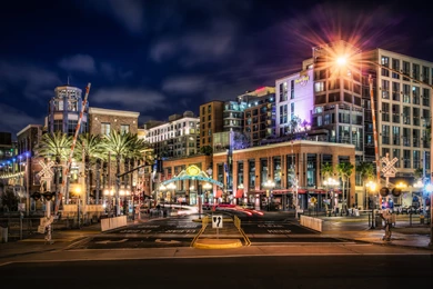 Hard Rock Hotel   San Diego By Night, California HD Wallpapers