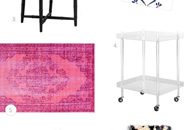 HOME TOUR :: A BOLD WALLPAPER FANTASY   Coco+kelley