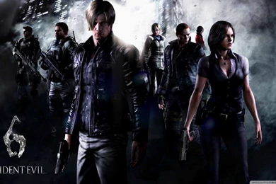 Resident Evil 6 Characters HD Desktop Wallpapers : Widescreen ...