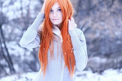 Lovely Redhead Girl Wallpapers