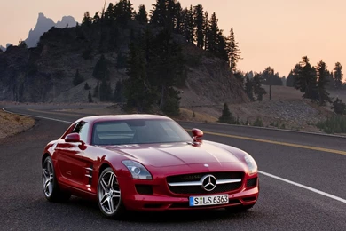 AMG Mercedes SLS Wallpaper.