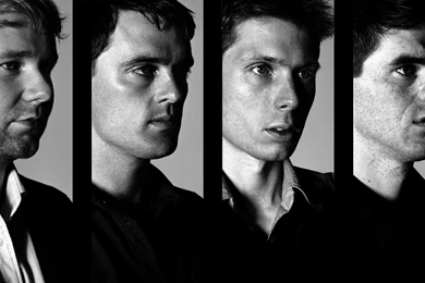 Franz Ferdinand Band Members Look Photo set