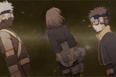 DeviantArt: More Like Kakashi Obito Rin Wallpapers 1920x1080 By ...