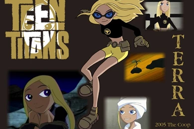 Terra   Teen Titans Vs. Young Justice Wallpapers (31080926)   Fanpop