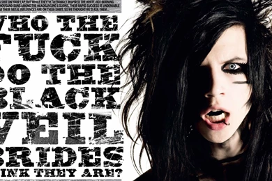 Fondo De Pantalla Black Veil Brides, Banda De Rock, Andy Seis, Emo ...