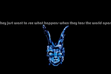 Tear The World Apart..."   Donnie Darko Wallpapers (16809975)   Fanpop