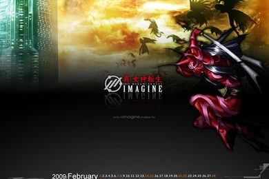 February Calendar Shin Megami Tensei: Imagine Wallpapers 5 Shin ...