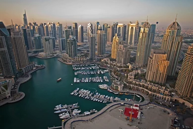 Dubai Marina Top View Wallpapers 29435