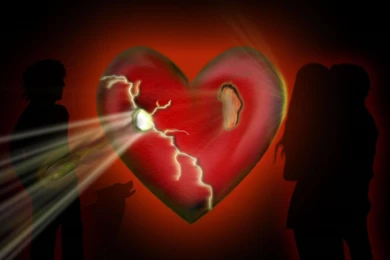 Wallpaper: Broken Heart Wallpaper