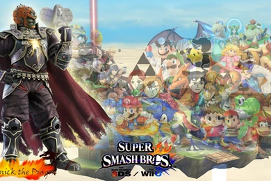 SSB4 Wallpapers Ganondorf By Mazznick On DeviantArt