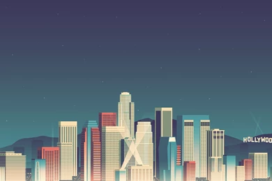 Android Wallpaper: 8 Bit Landscapes