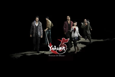 Put Together This Yakuza 5 Wallpapers With A Custom...   Yakuza Fan