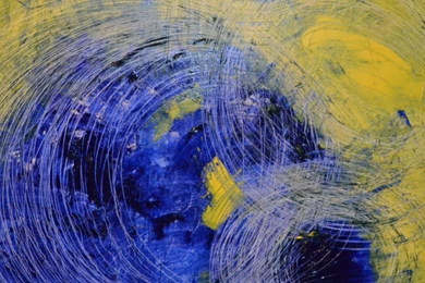 Artistic Digital Painting For Wallpapers Red And Gold