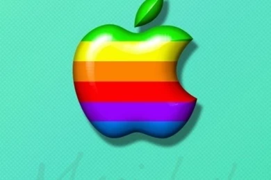 Colorful Apple Logo Iphone 4 Wallpapers Free 640x960 Top Hd Iphone ...