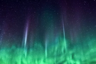 Northern Lights IOS 7 Parallax iPad Wallpapers HD