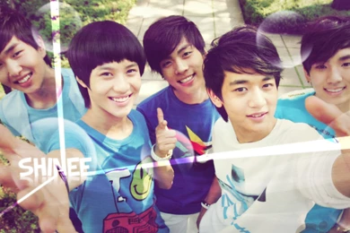 DeviantArt: More Like Wallpaper, SHINee Hello By Sangriaa