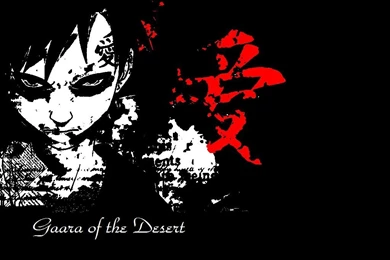 Wallpapers Male Tattoo En Naruto Sabaku No Gaara Solo 1024x768 ...