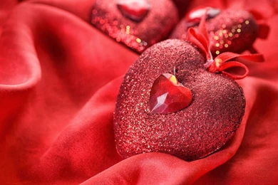 Romance Love Heart Wallpaper, Red Heart Love, Heart Love Image ...