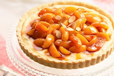 Sweet Cake With Peaches Wallpapers And Images   Wallpapers ...