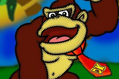 Donkey Kong Edition Speed Painting   Donkey Kong Country   Donkey ...