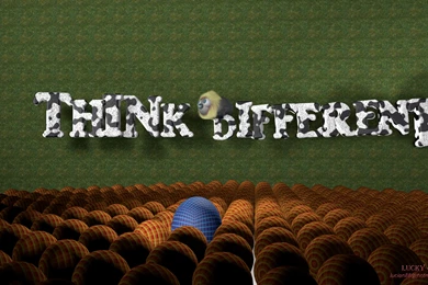 3D Think Different Wallpapers