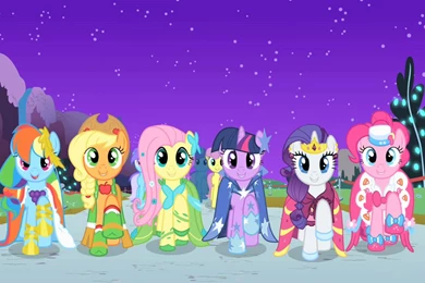 Wallpapers Rainbow Dash Gala Outfits My Little Pony Friendship Is ...