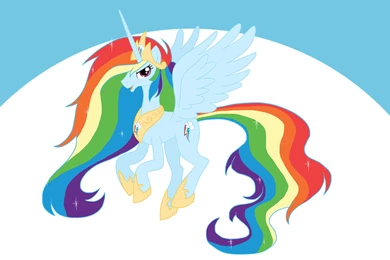 Celestia Dash, Princess Celestia, Rainbow Dash, My Little Pony ...