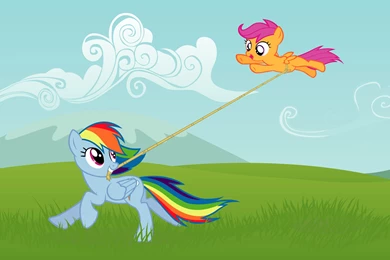 My Little Pony Friendship Is Magic Rainbow Dash   Wallpaper.