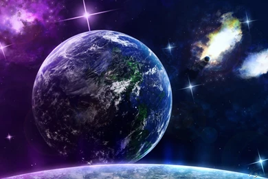 Awesome Blue Space Wallpapers