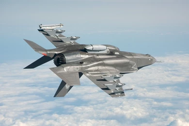 F 35 Lightning II Inverted Flight Aircraft Wallpapers