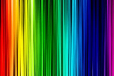 RAINBOW CURTAIN WALLPAPER   (