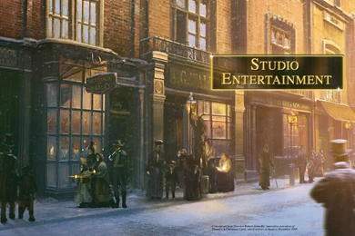 A Christmas Carol" Concept Art