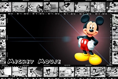 Mickey Mouse Wallpapers Black And White   Desktop Backgrounds