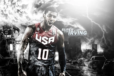 Download Wallpapers 3840x2160 Kyrie Irving, Basketball, Nba, Usa 4K ...