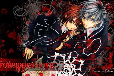 Yuki And Zero   Rosario Vampire Vs Vampire Knight Wallpapers ...