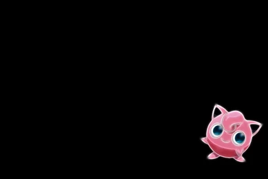 JigglyPuff, Anime, Black Backgrounds HD Wallpapers