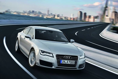 Audi A7 Wallpapers   Speeding