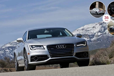 Audi A7 US Version (2012) 3.0 TFSI   Front