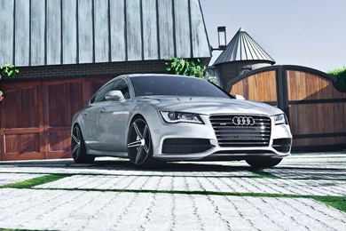 Download Wallpapers 1920x1080 Garage, Audi, Auto, Audi A7, Car Full ...