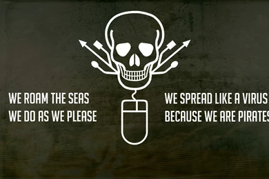 Skulls Sea Pirates Typography Textures Virus Computer Mouse ...