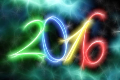3D Happy New Year 2016 Backgrounds Wallpapers PC