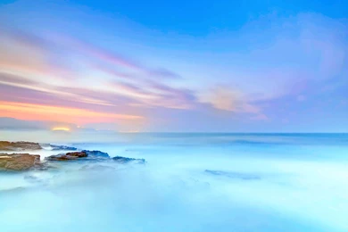 Scenic Highres Cloud Sea Sky Nature Horizon Blue Serenity 4K Ultra ...
